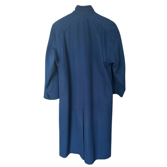 Vintage (70’s?) London Fog Maincoat 100% Wool Full Length OverCoat, Size 8P - Picture 4 of 13